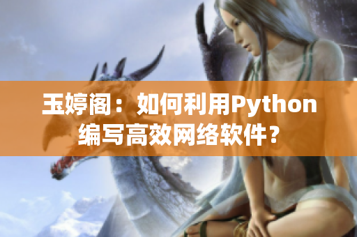 玉婷閣：如何利用Python編寫高效網(wǎng)絡(luò)軟件？