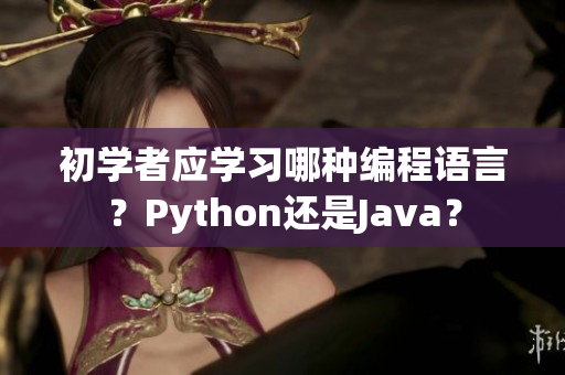 初學(xué)者應(yīng)學(xué)習(xí)哪種編程語言？Python還是Java？