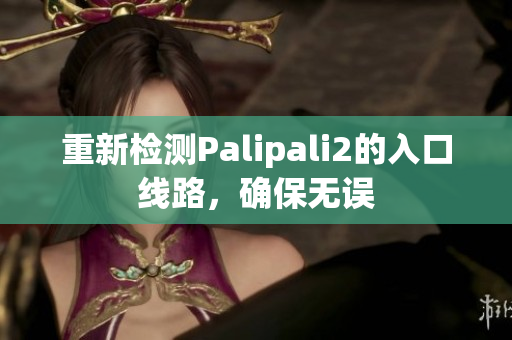 重新檢測(cè)Palipali2的入口線路，確保無誤