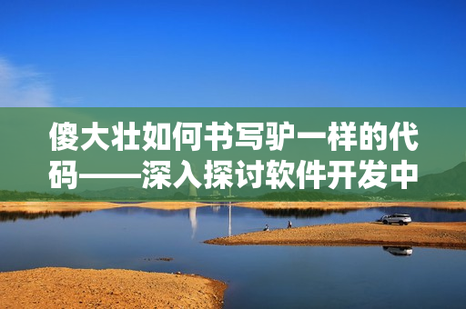 傻大壯如何書寫驢一樣的代碼——深入探討軟件開發(fā)中的“傻大壯”現(xiàn)象