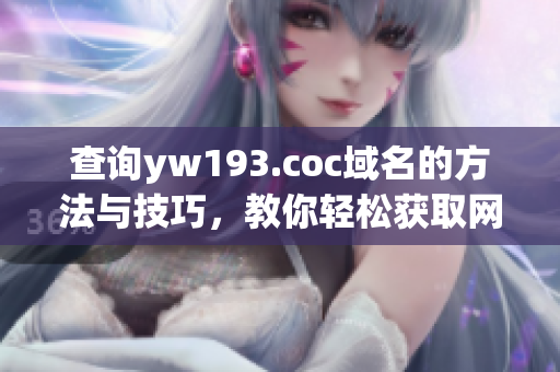 查詢yw193.coc域名的方法與技巧，教你輕松獲取網(wǎng)絡(luò)軟件關(guān)鍵信息