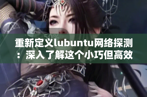 重新定義lubuntu網(wǎng)絡(luò)探測：深入了解這個小巧但高效的軟件