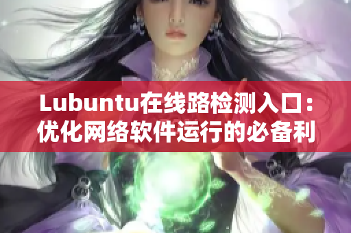 Lubuntu在線路檢測(cè)入口：優(yōu)化網(wǎng)絡(luò)軟件運(yùn)行的必備利器