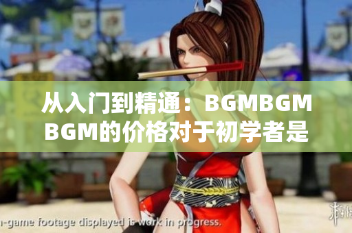 從入門到精通：BGMBGMBGM的價(jià)格對(duì)于初學(xué)者是否值得投資？