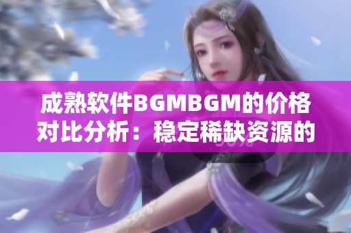 成熟軟件BGMBGM的價格對比分析：穩(wěn)定稀缺資源的價值評估